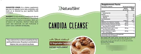 Salud y Equipamiento Médico - Tratamiento Naturalslim Kit Candiseptic Metabolismo Completo 7