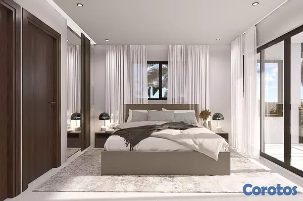 casas vacacionales y villas - Villa moderna en venta en bávaro punta cana en construcción  5
