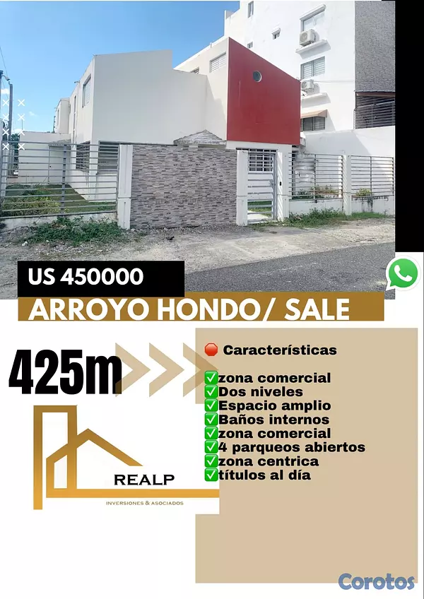 casas - Propiedad en venta arroyo hondo 1