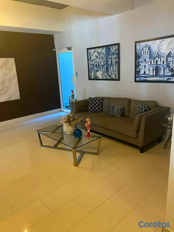 apartamentos - APARTAMENTO AMUEBLADO EN TORRE EN – NACO 12