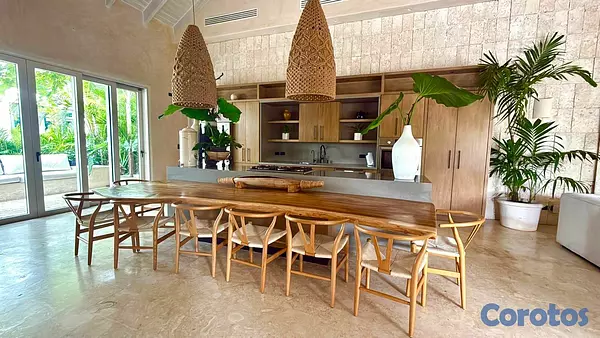 casas vacacionales y villas - Villa en alquiler amueblada en Punta Cana 1