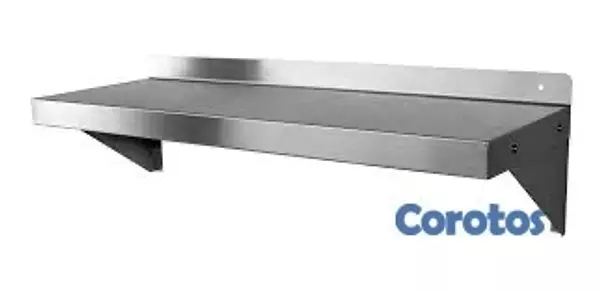 equipos profesionales - Repisa de pared en acero inoxidable  3