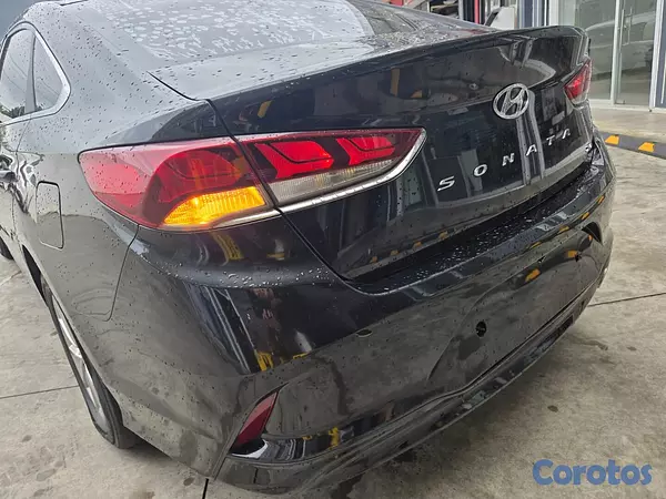 carros - HYUNDAI SONATA NEW RISE 2018 NEGRO GASOLINA 7