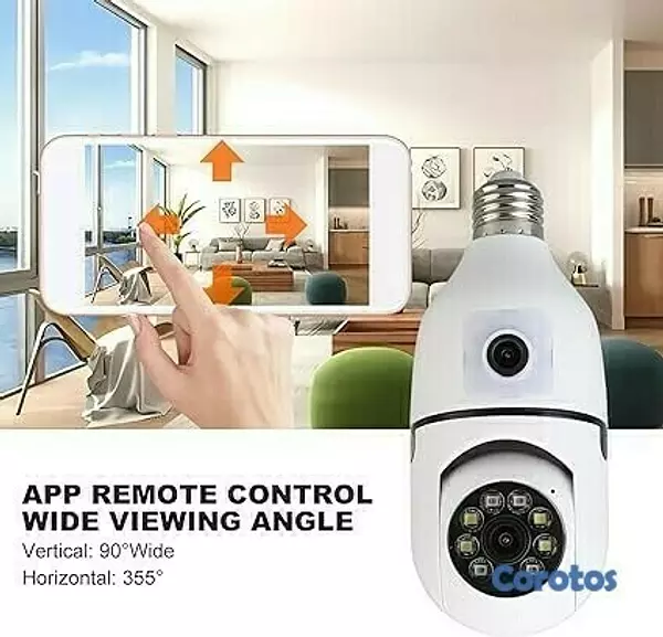 camaras y audio - BOMBILLO CAMARA INTELIGENTE WIFI 1475 3