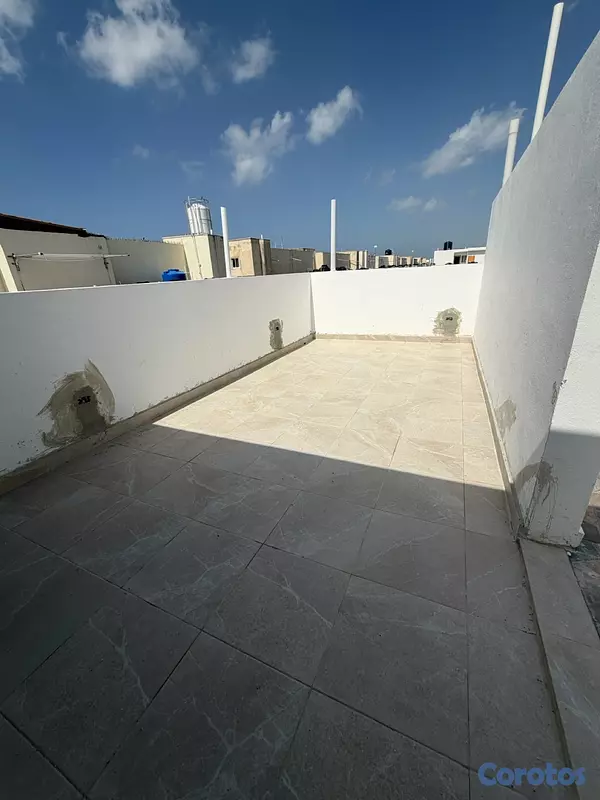 apartamentos - venta de apartamento 3er piso con terraza en la autopista de san isidro prado 2