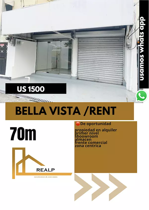 oficinas y locales comerciales - Local en bella vista primer nivel 1