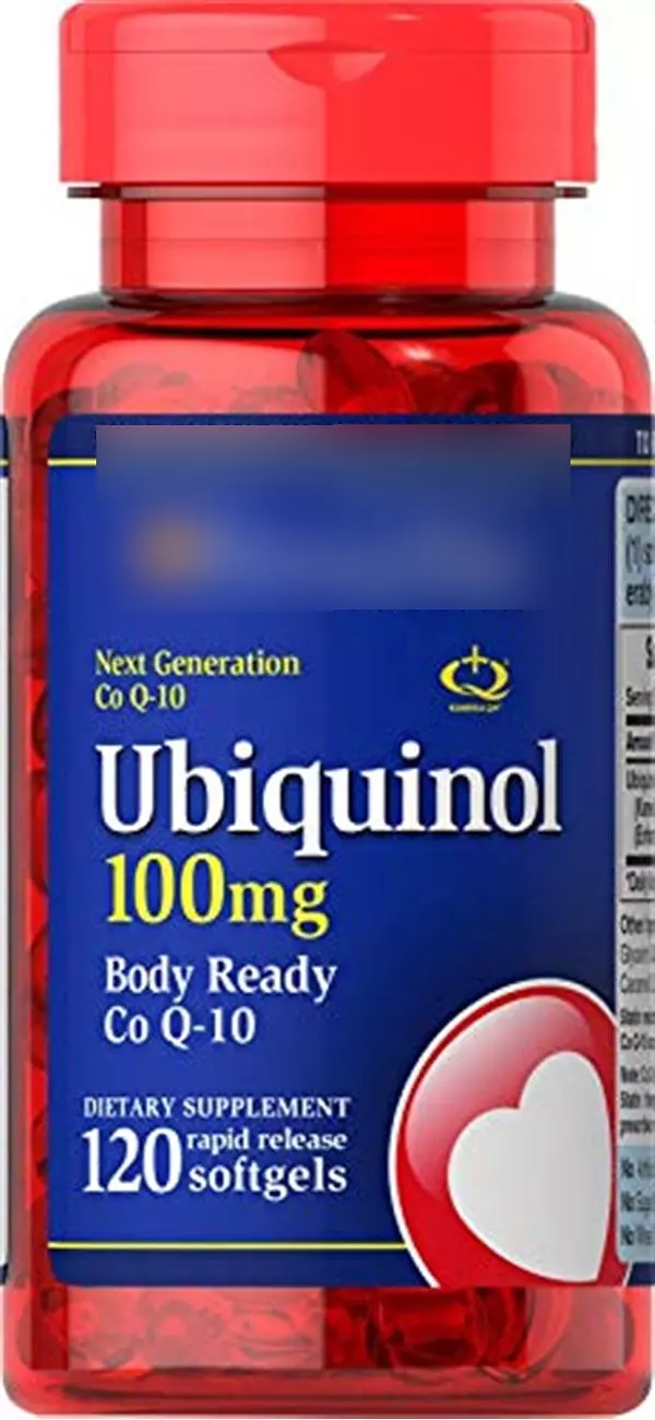 Salud y Equipamiento Médico - Ubiquinol 100mg Puritan's Pride Apoya La Salud Del Corazon 2