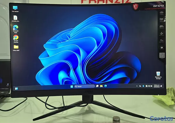 computadoras y laptops - Monitor msi Gaming 27 Pulg ips Sin bordes 1080p 250hz 1ms respuesta New de Caja 2