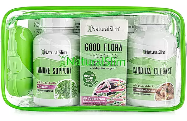 Salud y Equipamiento Médico - Tratamiento Naturalslim Kit Candiseptic Metabolismo Completo 8