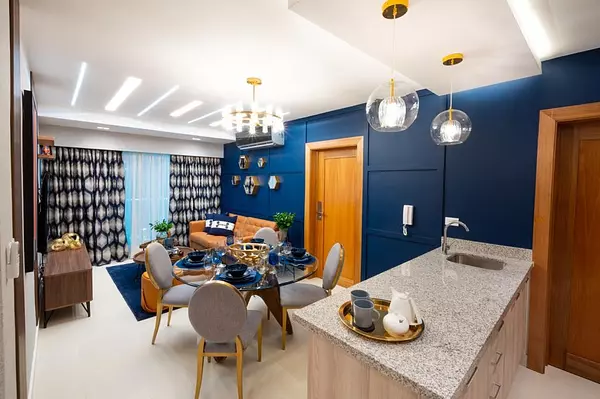 apartamentos - Se vende apartamento amueblado en Urbanización Fernández 8