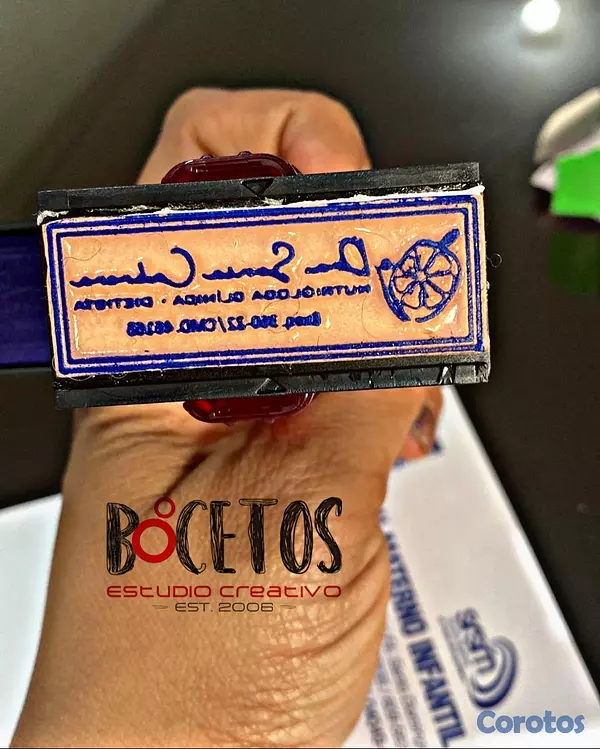 servicios profesionales - sellos pretintados  4
