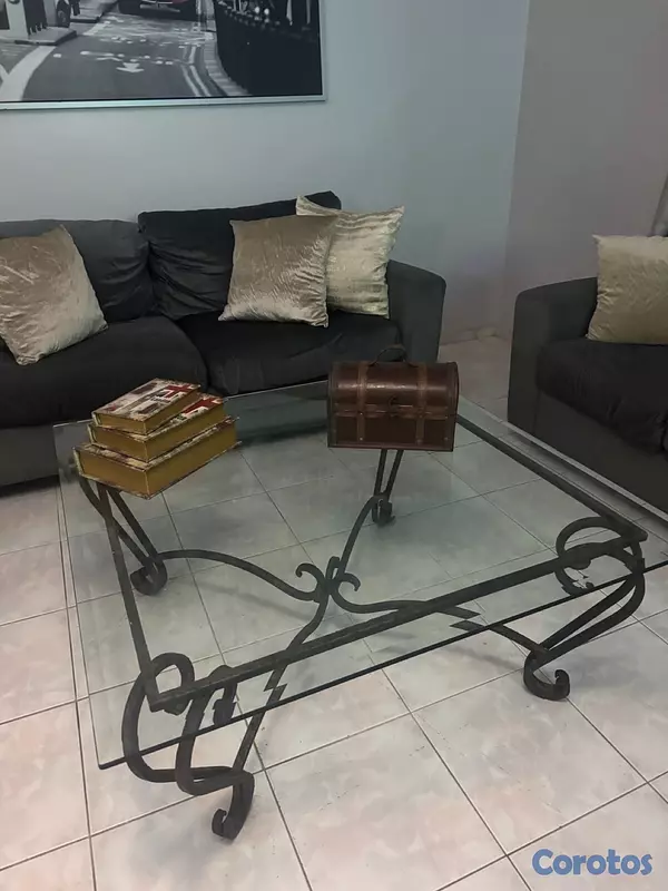 muebles y colchones - mesa de centro  2