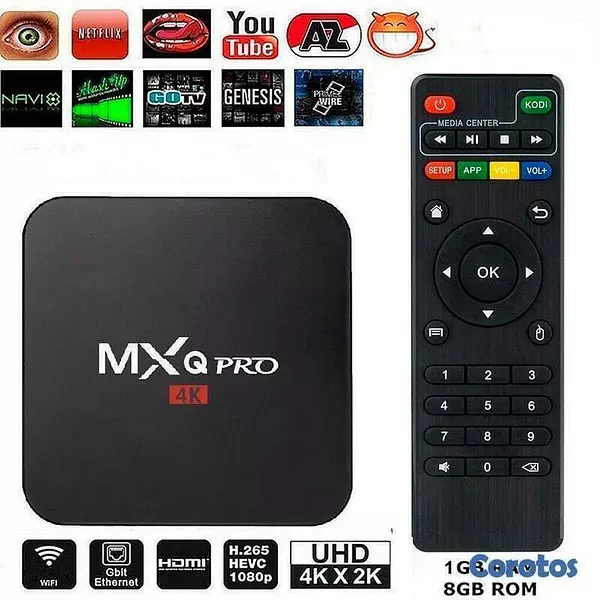 otros electronicos - TV Box MXQ Pro 8K Android – TV SMART 1