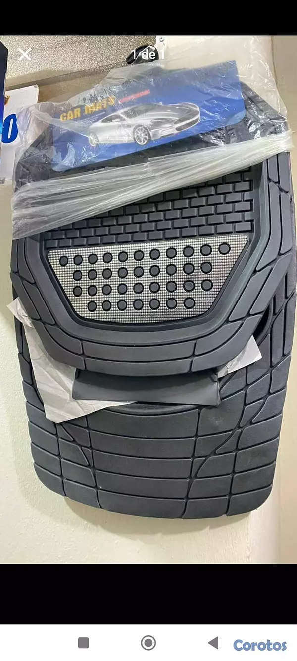 accesorios para vehiculos - Alfombra universales tipo bandeja  2