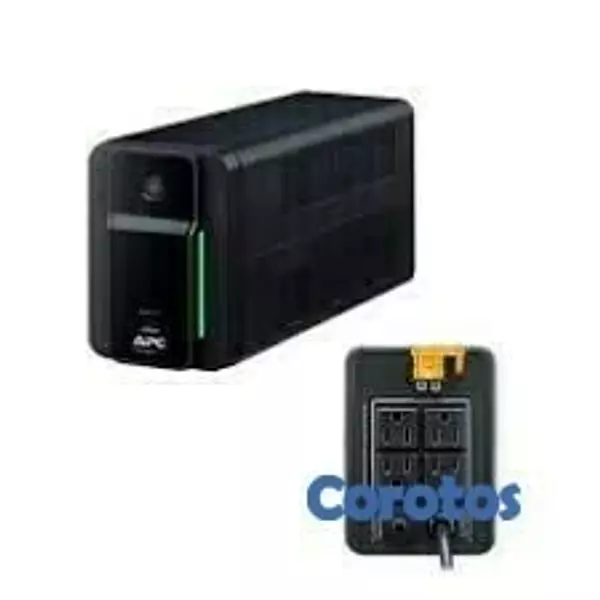 computadoras y laptops - UPS APC BVX700LU-LM BACK-UPS, 700VA, 360 WATTS, 120V, AVR, CARGA USB, 4 TOMAS  2