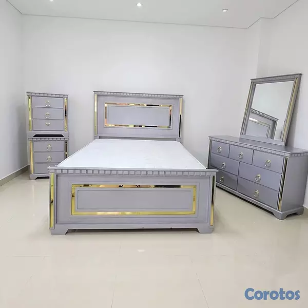 muebles y colchones - Juego de habitación pirámide completo con. Su colc 3