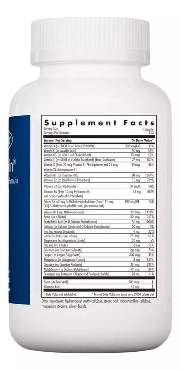 Salud y Equipamiento Médico - Multivitaminico 150 Capsulas 2