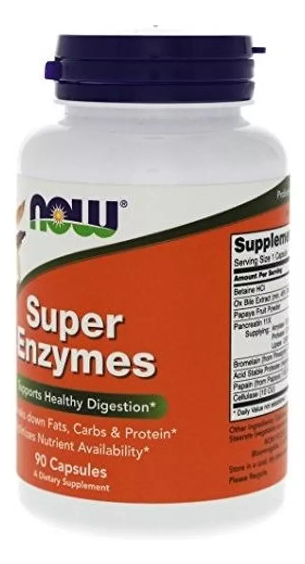 Salud y Equipamiento Médico - Alimentos Super Enzimas - 90 Capsulas 2