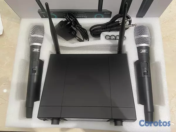 instrumentos musicales - Micrófono Inalámbrico Professional SMT-88X  6