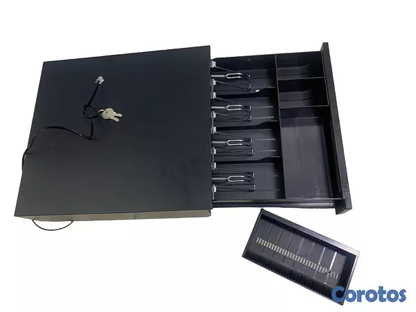 equipos profesionales - Cash Drawer - Cajon de dinero de 4 billetes y 3 compartimientos para monedas 2