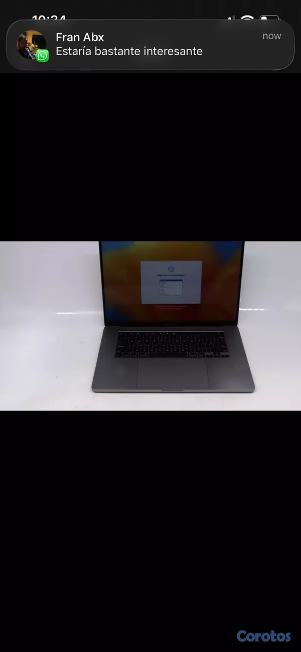 computadoras y laptops - MacBook Pro 16 i9 32gb ram 1tb ssd cargador origin 3