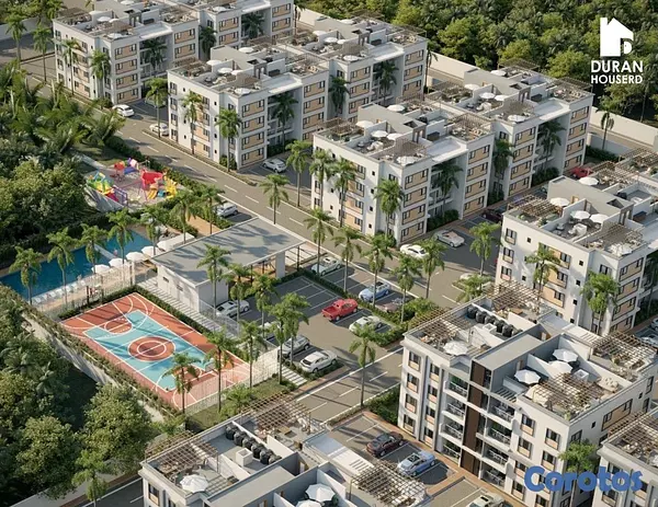 apartamentos - venta de apartamentos con piscina en la ciudad Juan Bosh Santo Domingo este  3