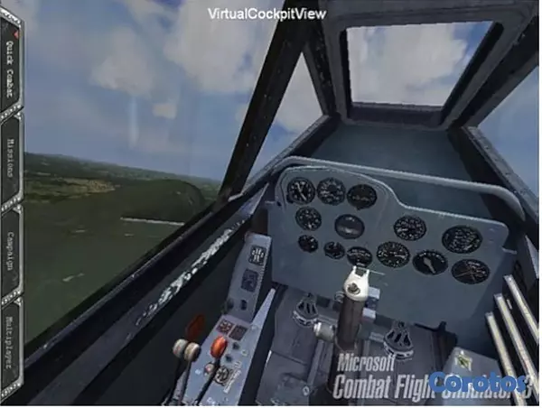 consolas y videojuegos - Simulador de vuelo de combate 3 Batalla por Europa 4