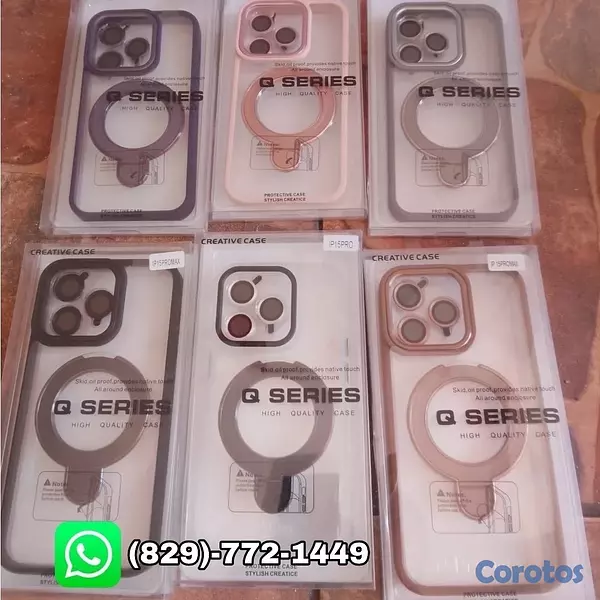 accesorios para electronica - cover con protector de cámara para tu iPhone 8