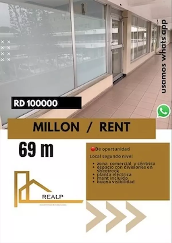 oficinas y locales comerciales - Local en el millon comercial 1
