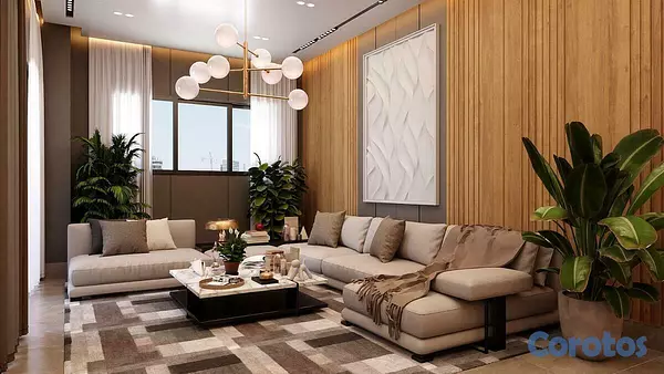 apartamentos - Venta Apartamento en construcción 4to piso, 2hbs-2baños-1Parqueos.Mirador Sur 2
