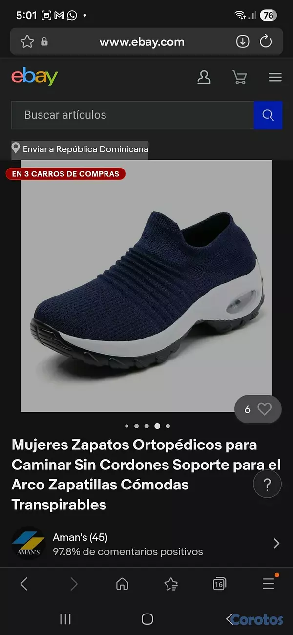 zapatos para mujer - Tenis ortopédicos Sneakers 6