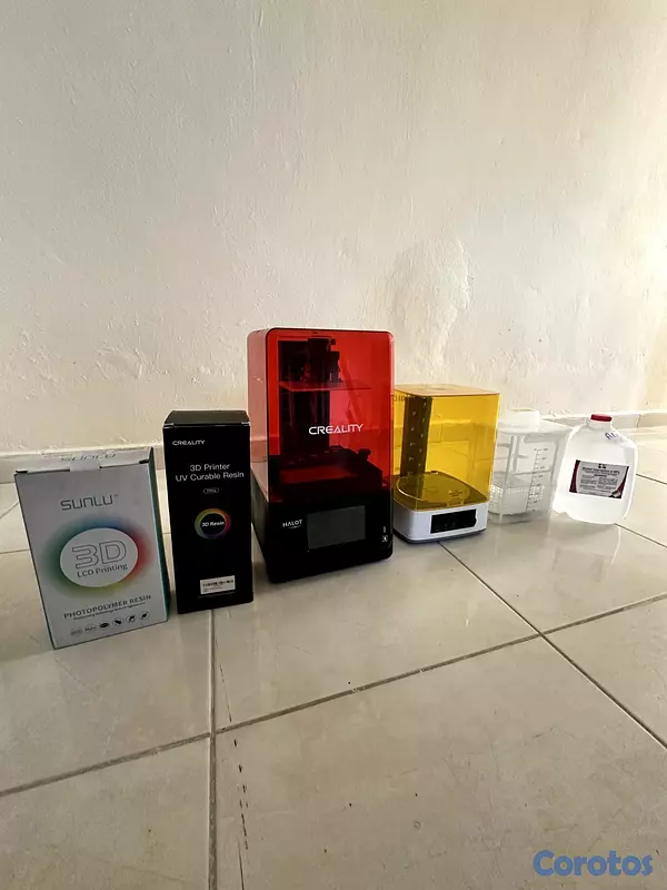 otros electronicos - Kit Completo de Impresión 3D en Resina  3