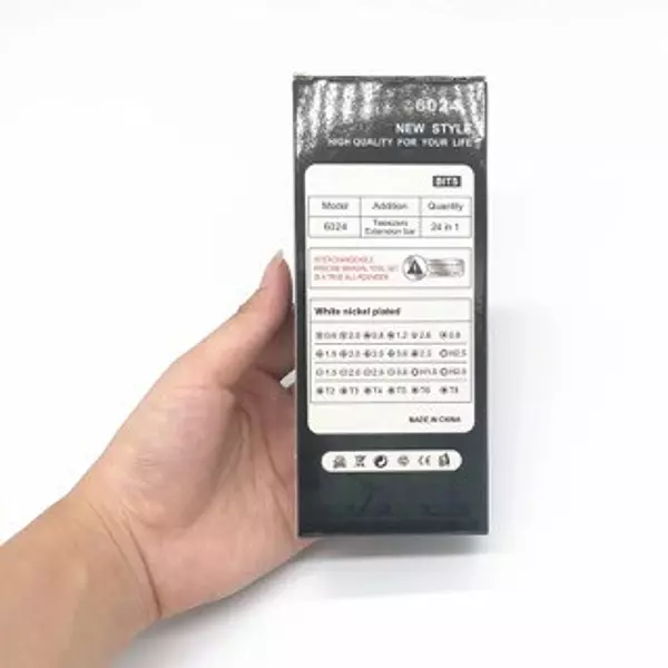 herramientas, jardines y exterior - Juego de destornilladores 24 piezas Destornillador de precisión herramientas  4