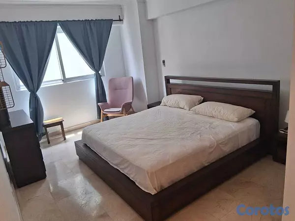 apartamentos - Apartamento 2Hab Amueblado en Piso Alto c/Vista, A 6