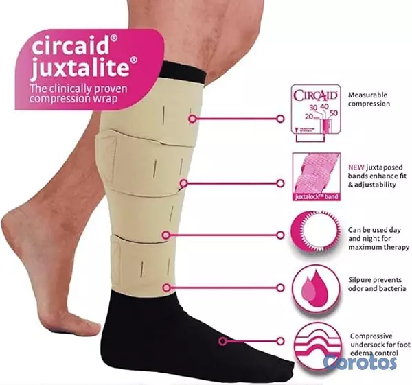 Salud y Equipamiento Médico - 🦵 Faja Compresión CircAid Juxtalite HD (Nueva) - ¡ 5