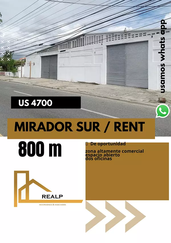 oficinas y locales comerciales - Nave en el mirador sur 1