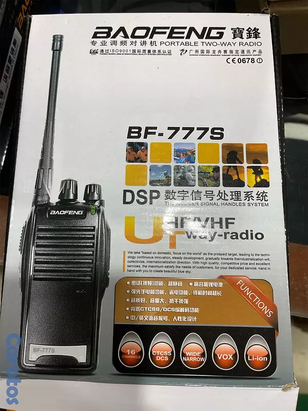 otros electronicos - Radio comunicación Baofeng. Doble. Walkie-talkie. 1