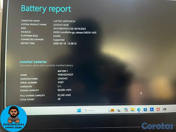 computadoras y laptops - Laptop gaming Lenovo ideadpad Gaming 3, Ryzen 7, R 4
