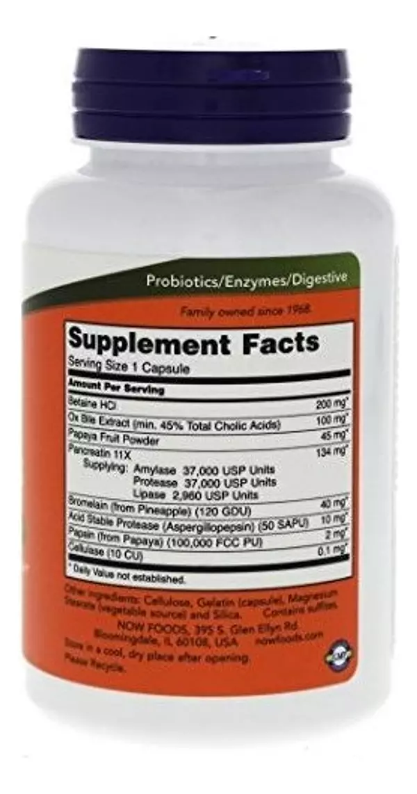 Salud y Equipamiento Médico - Alimentos Super Enzimas - 90 Capsulas 3