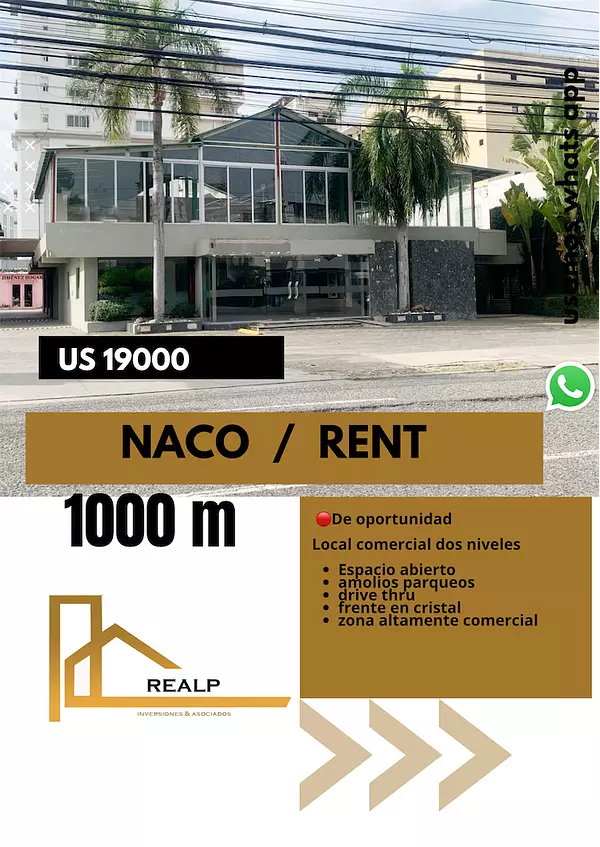 oficinas y locales comerciales - Local comercial en Naco 1