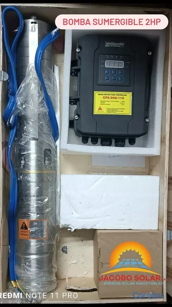 herramientas, jardines y exterior - Bomba Sumergible Solar 2HP 2