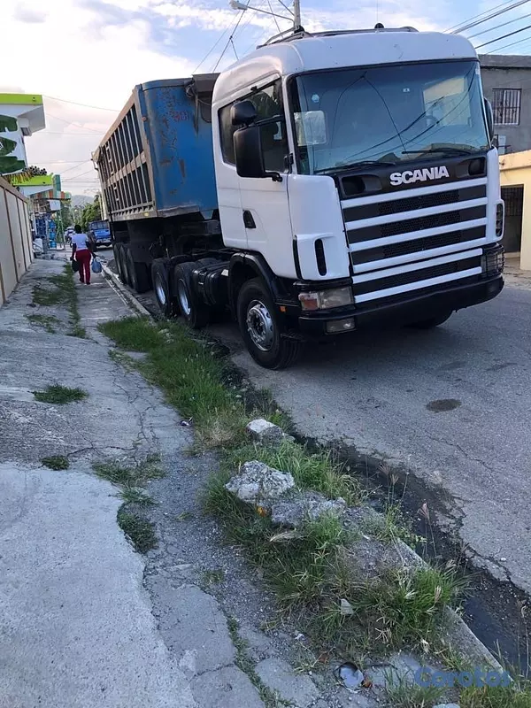 camiones y vehiculos pesados - 4 Camiones Scania con su volqueta cada uno oferta! 3