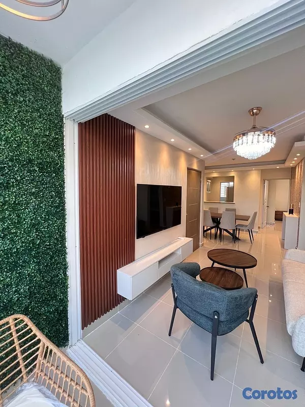 apartamentos - venta de apartamento 4ta con terraza en autopista de san Isidro Santo Domingo  2