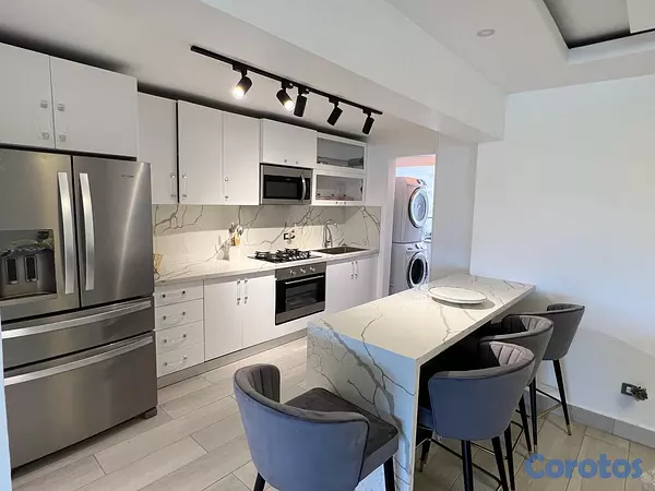 apartamentos - Apartamento Amueblado en Gazcue – Próximo a la Uni 5