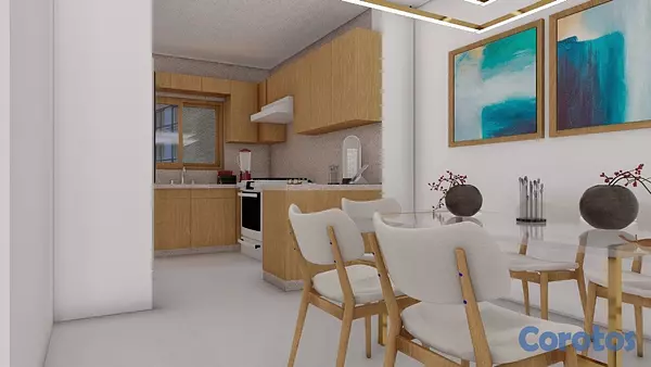 apartamentos - APARTAMENTOS EN LOS ALAMOS SANTIAGO 4