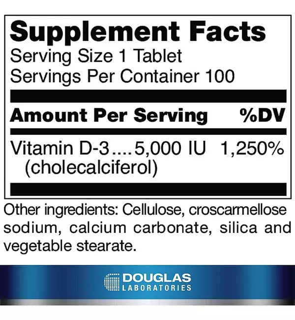 Salud y Equipamiento Médico - Vitamina D3 Douglas Laboratories 2
