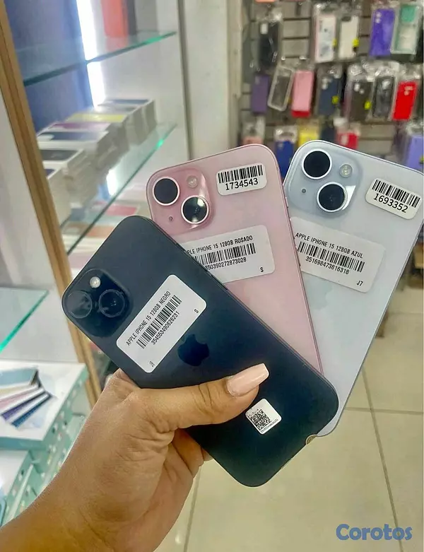 celulares y tabletas - iphone 15 plus 256gb factory  2