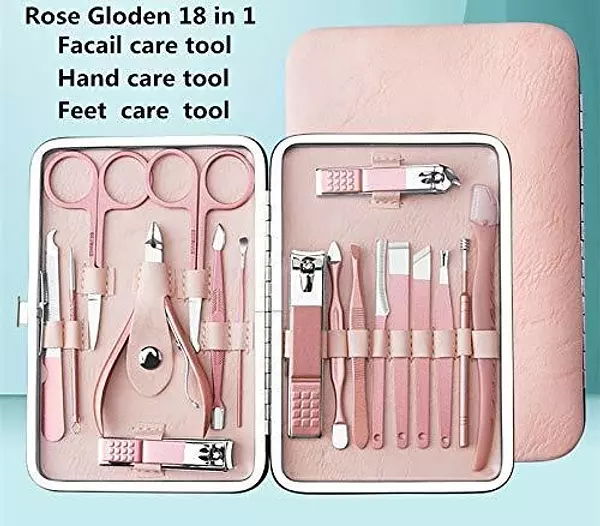 Salud y Equipamiento Médico - Kit De Pedicura Para Mujeres De 18 Piezas 2
