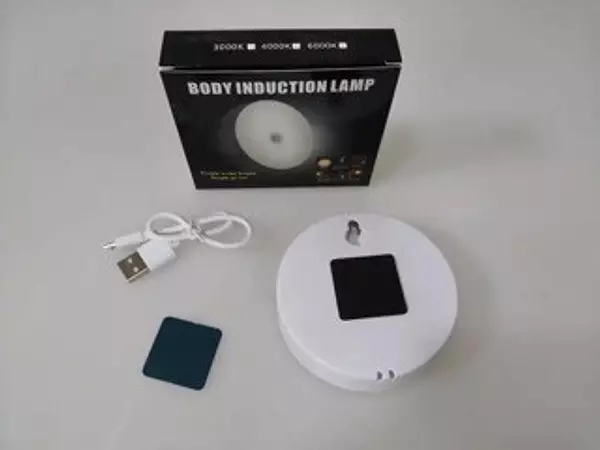 accesorios para electronica - Lámpara foco recargable LED sensor de movimiento de cuerpo LUZ 2