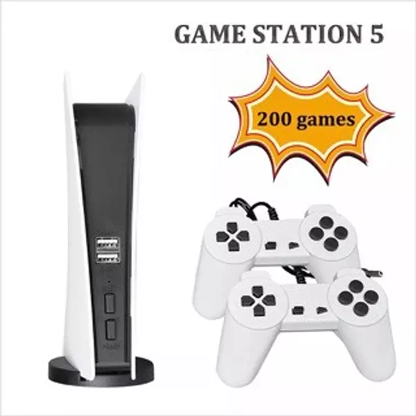 consolas y videojuegos - GS5 Consola de videojuegos con cable USB con 200 juegos clásicos RETRO nintendo 2